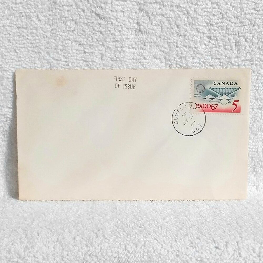 Canadian 1967 Fist day of Issue 23 IV Expo '67 Stamp Canada 5!!